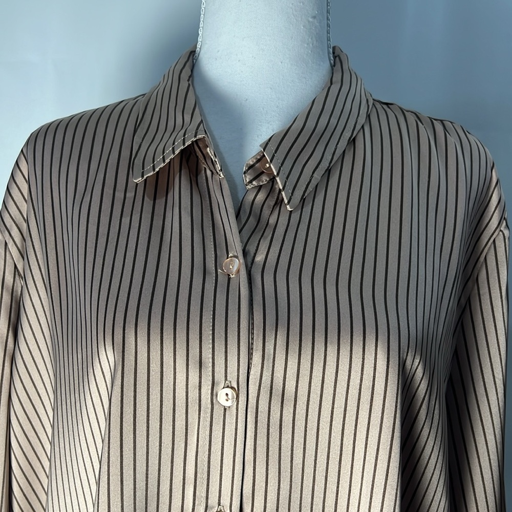 BY & BY Brown Casual Button Down Shirt with Relaxed Fit